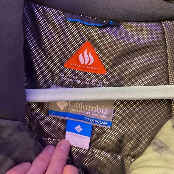 Columbia Jackets & Coats Rare Mens L Columbia Titanium Snow Rival